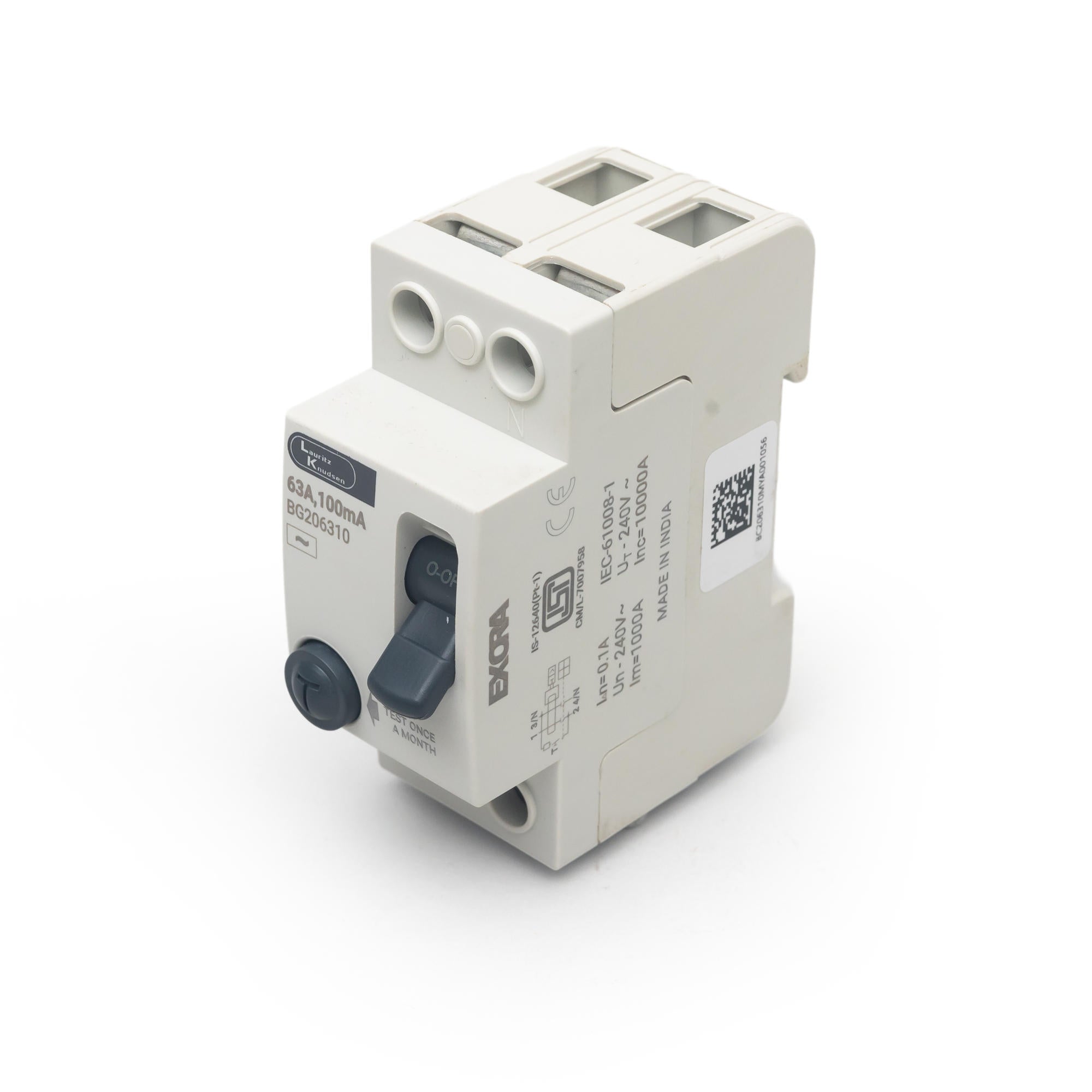 Lauritz Knudsen Exora RCCB, AC, 2 Pole