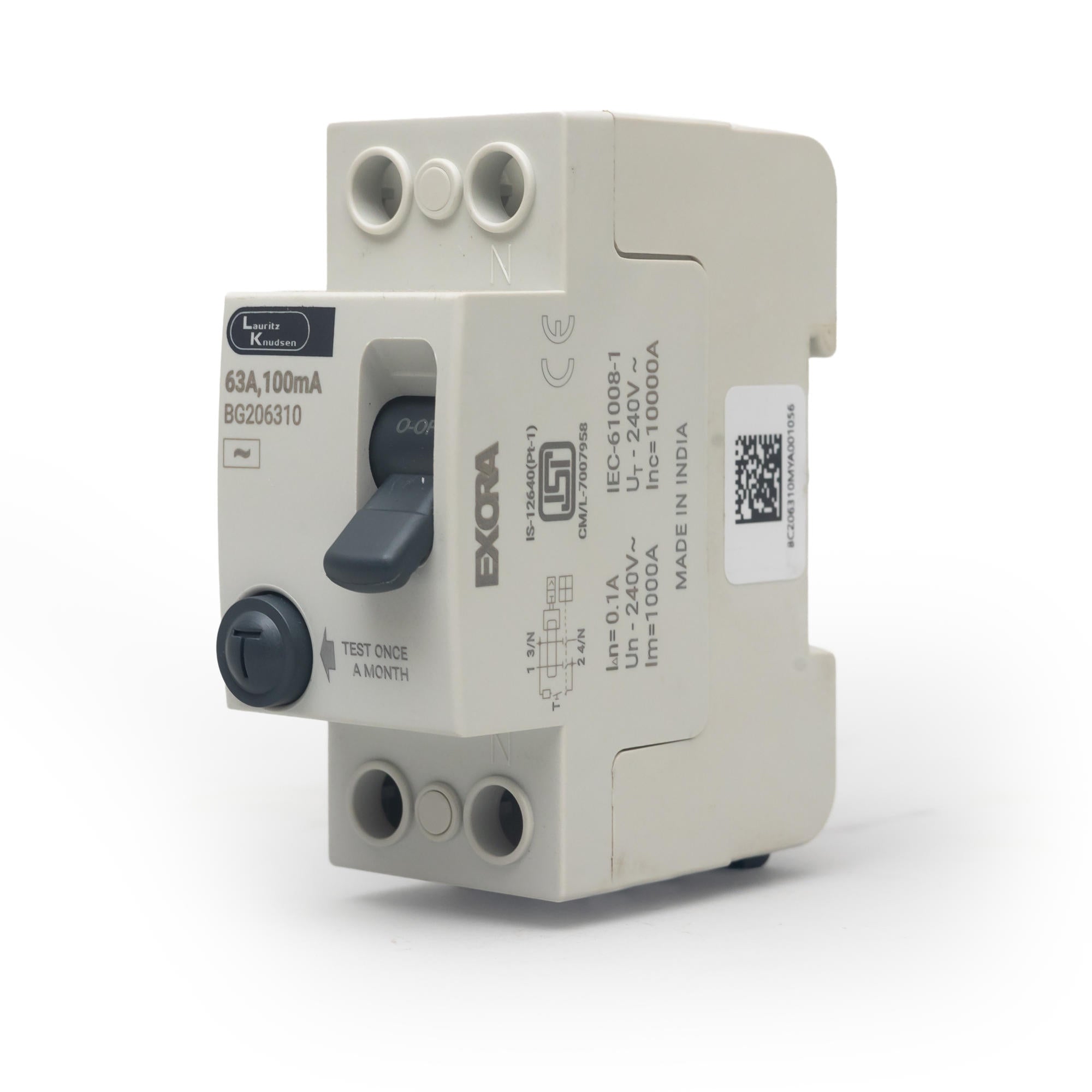 Lauritz Knudsen Exora RCCB, AC, 2 Pole