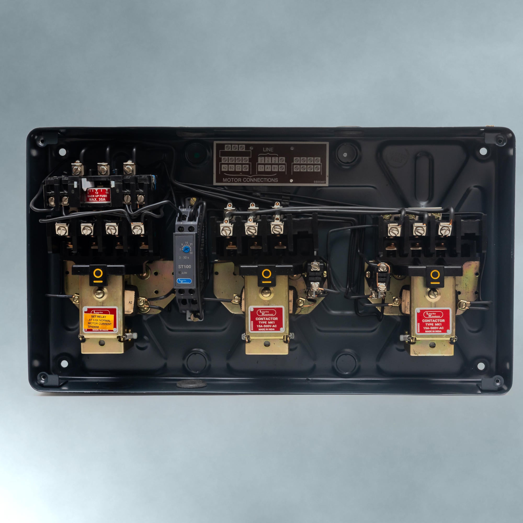 Lauritz Knudsen MK1 FASD Starter, 440VAC Coil